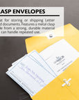 6" X 9" Clasp Envelope (5/Pack)