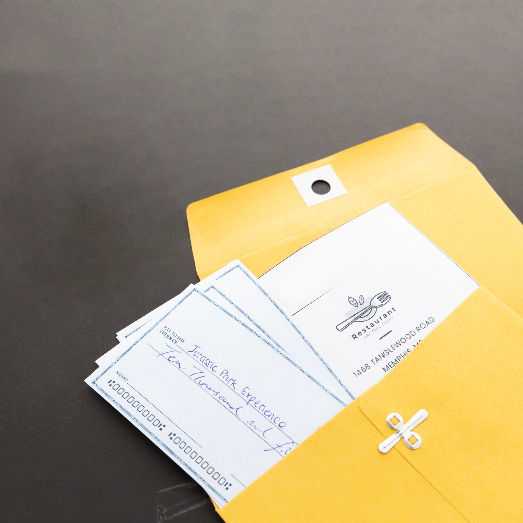 6" X 9" Clasp Envelope (5/Pack)