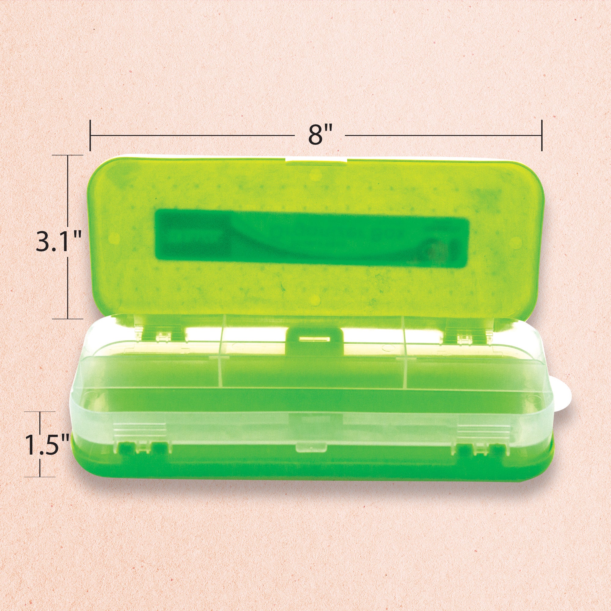 Bright Color Double Deck Organizer Box