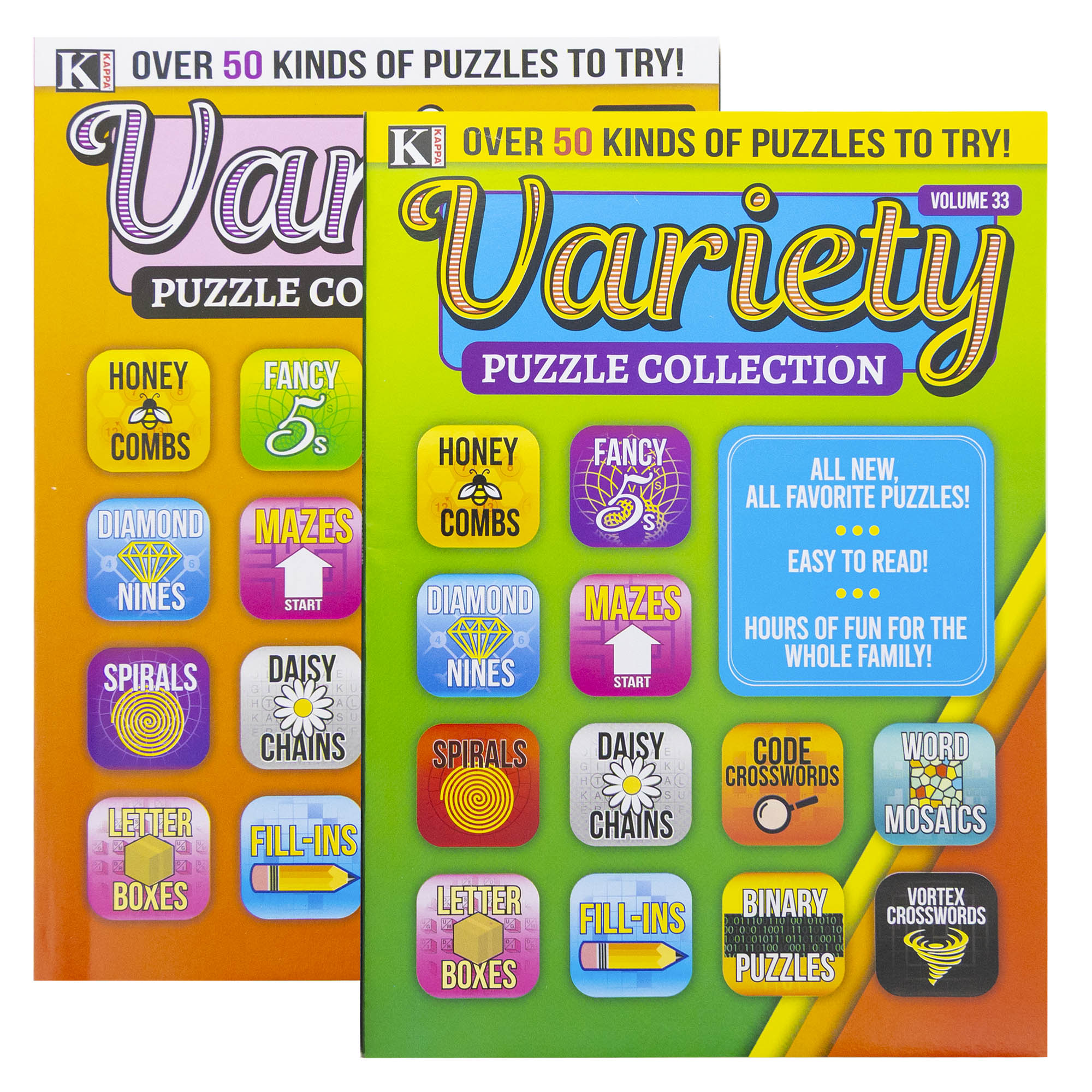 KAPPA Variety Puzzles & Games Book