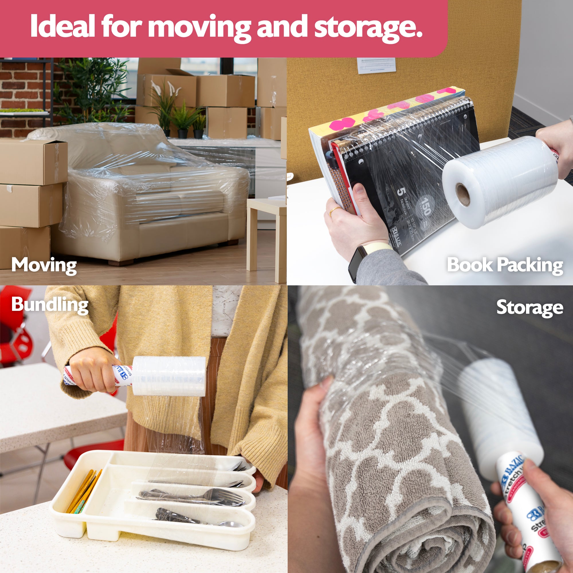 5" x 1000' Stretch Wrap Film