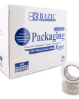 Heavy Duty Industrial Clear Packaging Tape 1.88" x 109.3 Yards (36/Box)