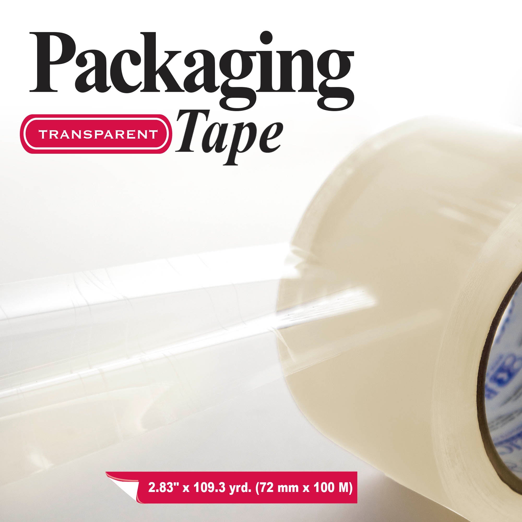 2.83" X 109.3 Yards Clear Packaging Tape