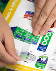 3/4" X 250" Invisible/Transparent Tape (3/Pack) w/ Floor Display