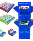 3/4" X 250" Invisible/Transparent Tape (3/Pack) w/ Floor Display