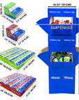 3/4" X 250" Invisible/Transparent Tape (3/Pack) w/ Floor Display