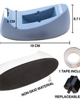 1" Core Heavy Duty Desktop Tape Dispenser w/ 3/4" x 250" Tape Refill