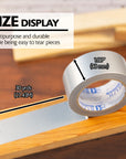 1.88" X 30 Yards Silver Duct Tape