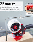 Non-Slip Grip Premium Comfort Packaging Tape Dispenser