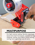 Non-Slip Grip Premium Comfort Packaging Tape Dispenser