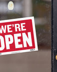 12" X 16" Open Sign w/ Closed Sign on Back