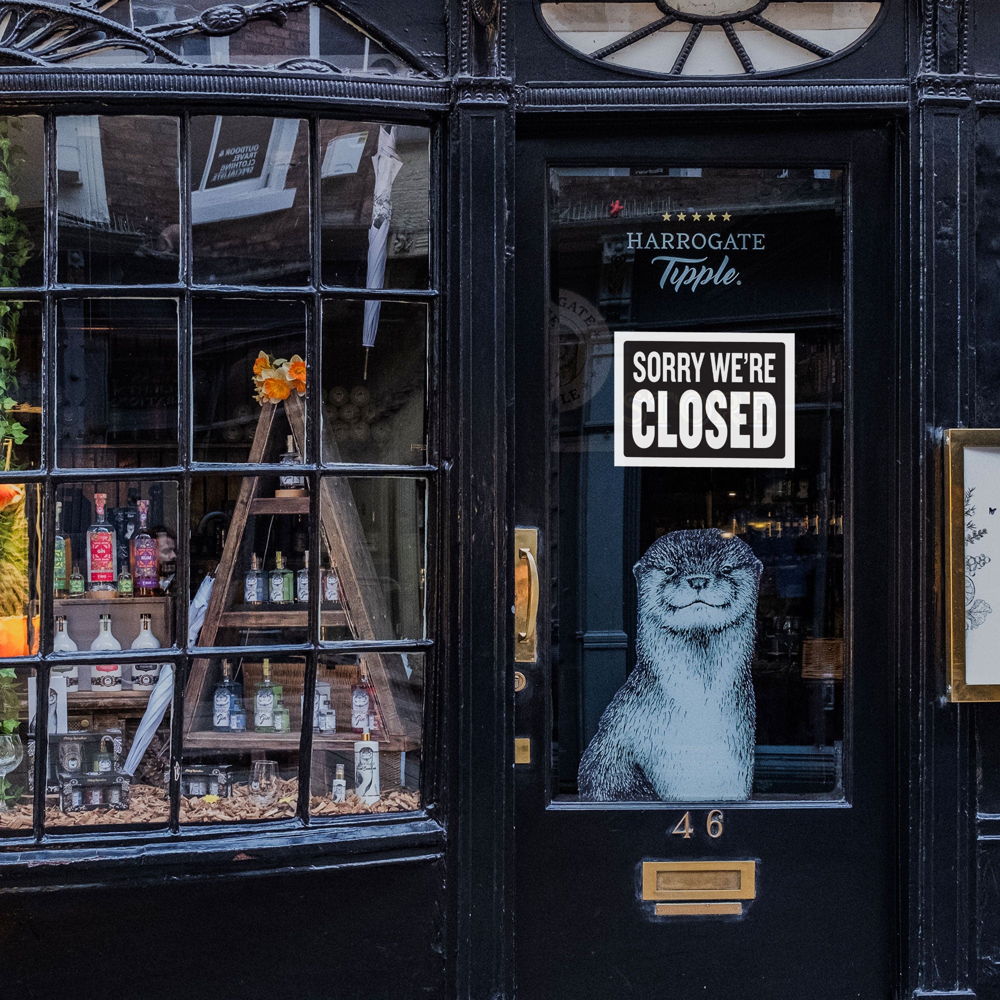 12" X 16" Open Sign w/ Closed Sign on Back