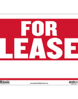 12" X 16" For Lease Sign