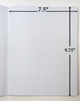 Composition Book 5-1" Quad-Ruled Premium Marble 100 Ct.