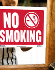 9" X 12" No Smoking Sign