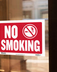9" X 12" No Smoking Sign