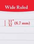 Filler Paper W/R 100 Ct.
