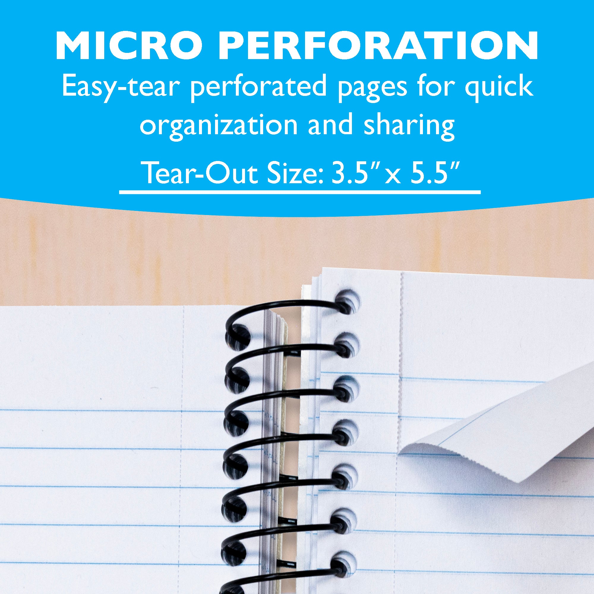 150 Ct. 4" X 5.5" Poly Cover Spiral Fat Book