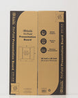 Tri-Fold Corrugated Presentation Board - White 36" X 48"