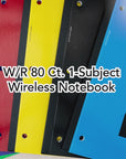W/R 80 Ct. 1-Subject Wireless Notebook