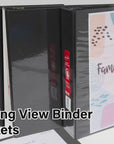 2" Red Slant-D Ring View Binder w/ 2-Pockets