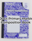 Composition Book Primary Marble 100 Ct.