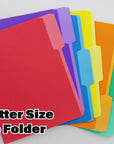 1/3 Cut Letter Size Color File Folder (100/Box)