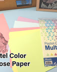25 Ct. Pastel Color Multipurpose Paper