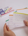 100 Ct. 3" X 5" Ruled Color Coded Index Card