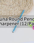 Luna Round Pencil Sharpener (12/Pack)