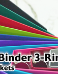 1.5" Blue 3-Ring View Binder w/ 2-Pockets