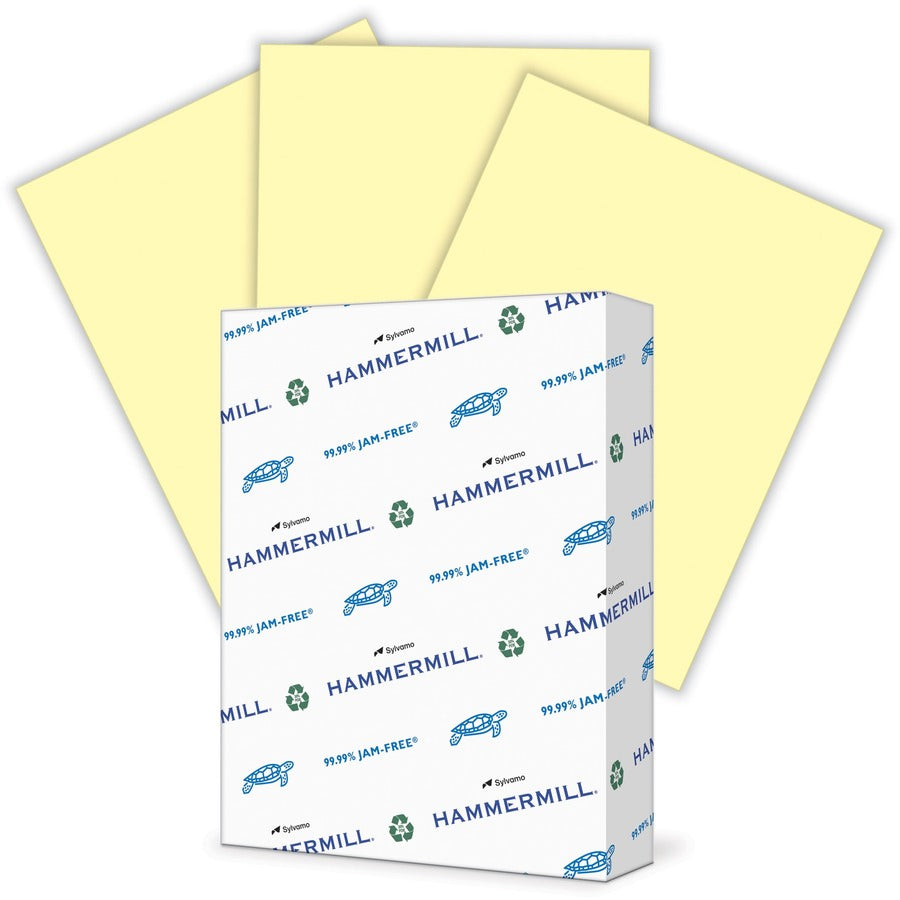 HAMMERMILL 8.5" X 11" Canary Colored Paper (10 Reams/Case)