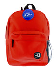 17" Red Classic Backpack - Bazicstore