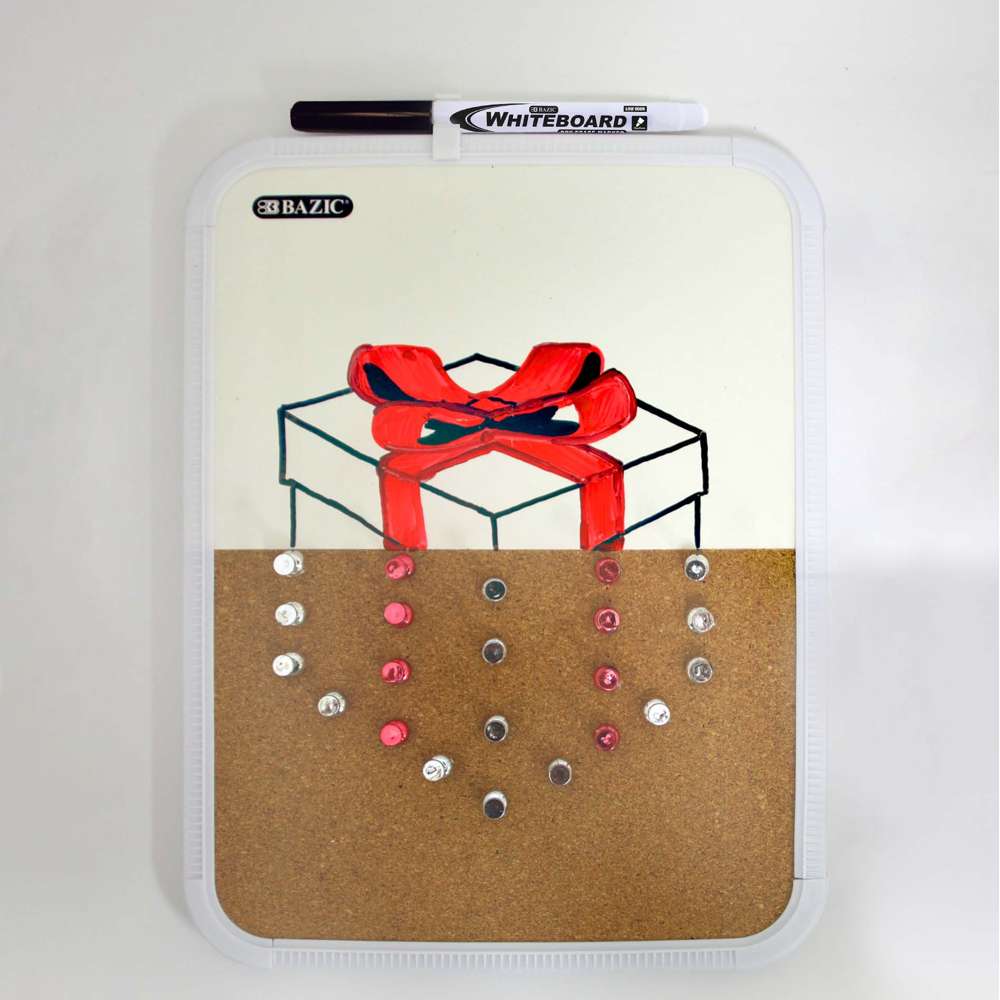 Black Fine Tip Dry-Erase Markers (4/Pack)