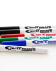 Assorted Colors Fine Tip Dry-Erase Markers (6/Pack)