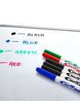 Assorted Colors Fine Tip Dry-Erase Markers (6/Pack)