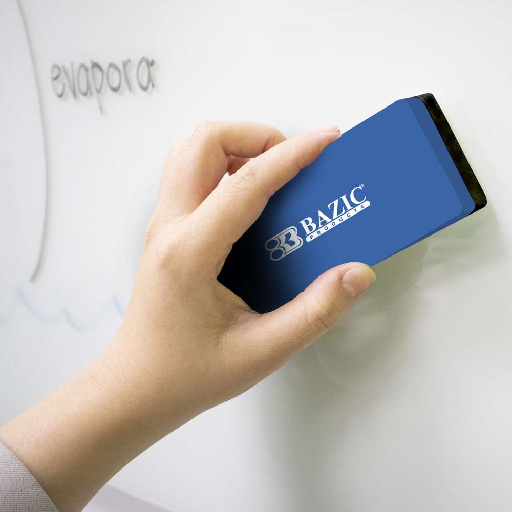 3 Assorted Colors Chisel Tip Dry-Erase Markers w/ Eraser