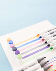 Dual Tip Alcohol-Based Markers 6 Pastel Colors