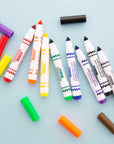 Washable Markers Broad Line Jumbo 8 Color (200/Pack)