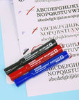Assorted Colors Chisel Tip Desk Style Permanent Markers (3/Pack)