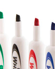 Assorted Colors Chisel Tip Dry-Erase Markers (4/Pack)