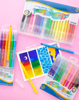 Brush Markers 12 Colors Washable