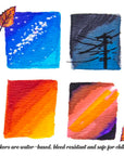 Brush Markers 12 Colors Washable
