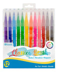 Brush Markers 12 Colors Washable