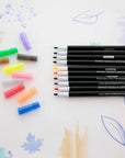 Felt Tip Washable Markers 10 Colors