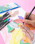 Felt Tip Washable Markers 10 Colors