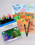 Felt Tip Washable Markers 20 Colors
