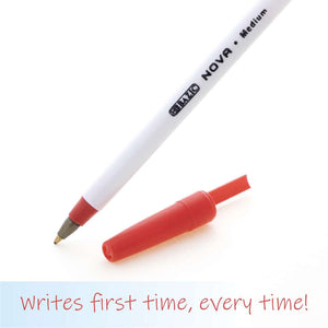 Nova (12/Pack) Red Color Stick Pen