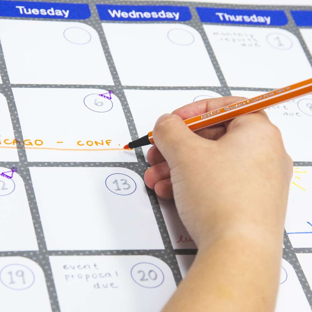 24 Color Washable Fiber Tip Pen