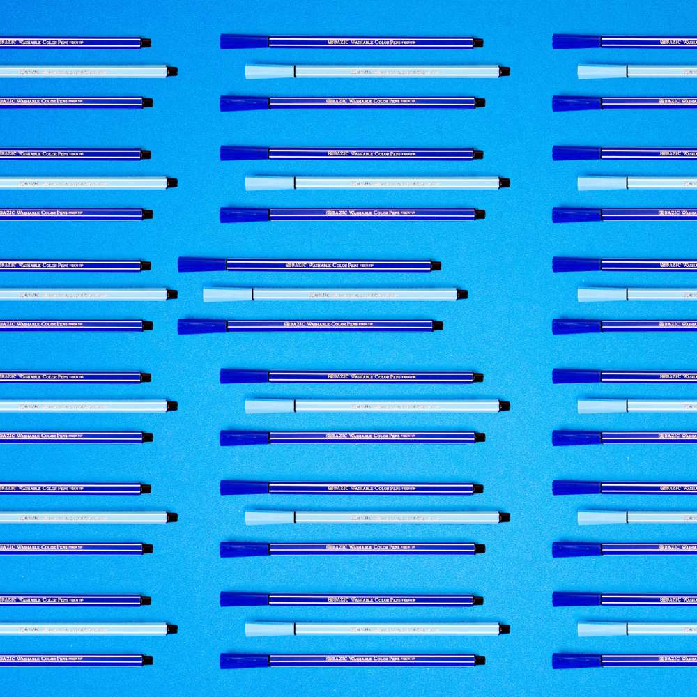 24 Color Washable Fiber Tip Pen